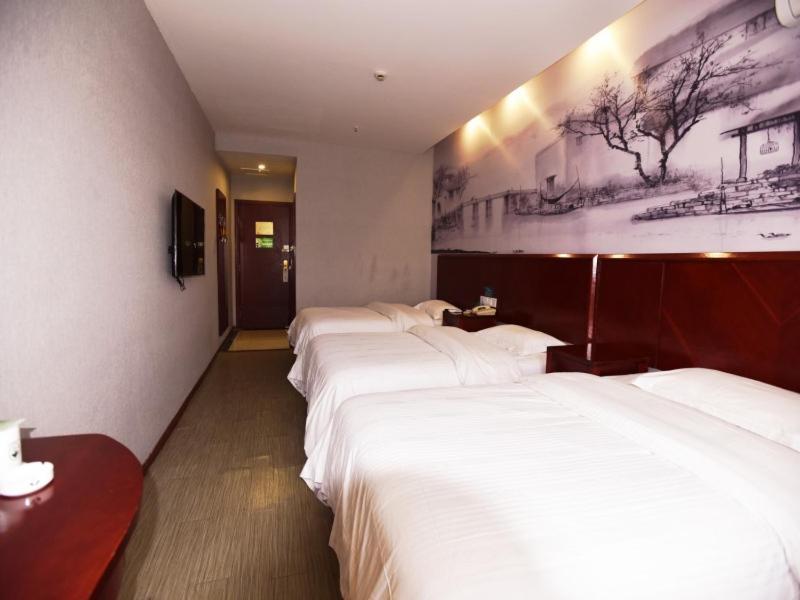 Greentree Inn Jiangsu Suzhou International Film City South Jinshan Road Express Hotel Exterior foto